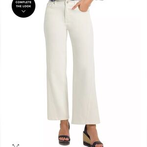 NWT NIC+ZOE
Wide Leg Weekend Jeans in Paper White